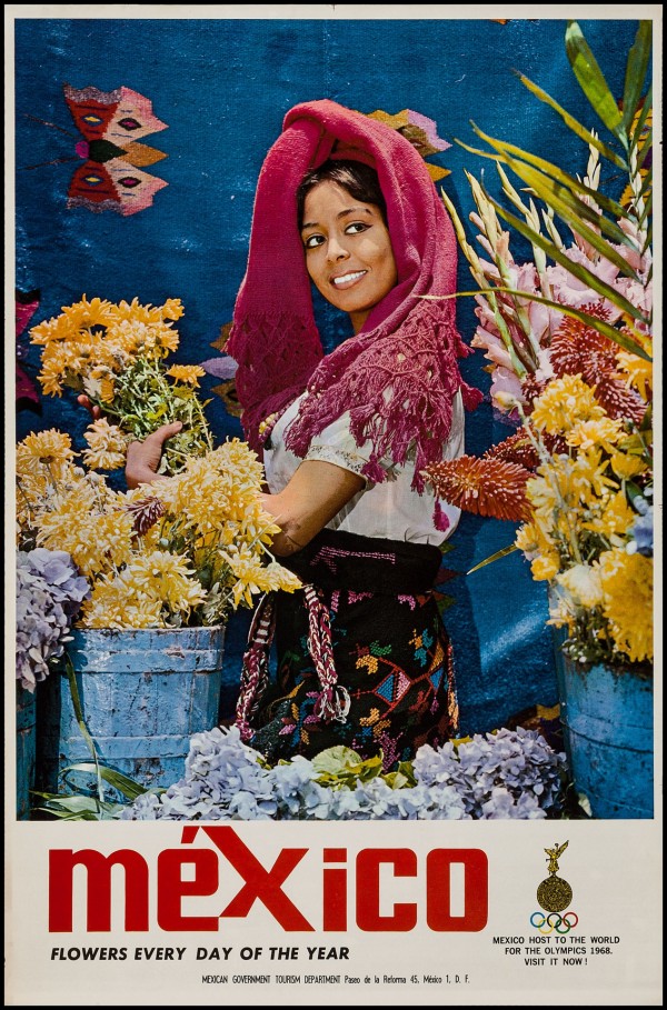 Mexico Flowers every day of the year  Print